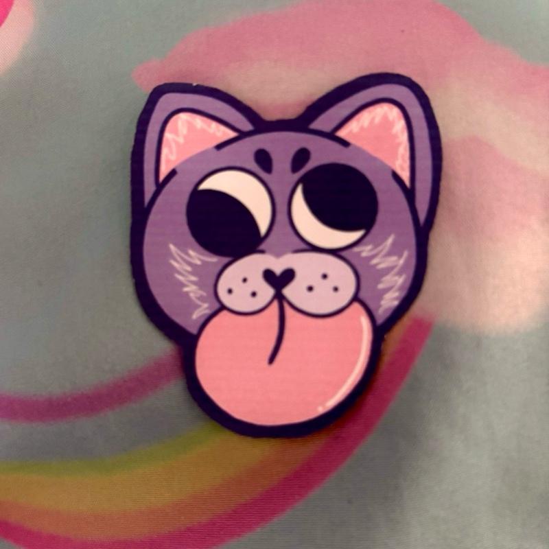 Pack of 6 Artist Made Laminated Waterproof Stickers High Quality Human Made Long Lasting Stickers - Pack of 6