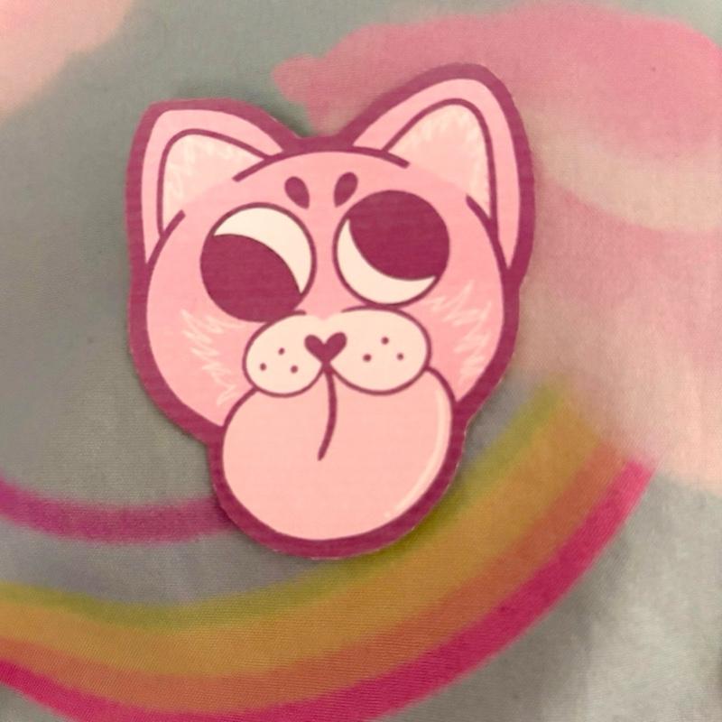 Pack of 6 Artist Made Laminated Waterproof Stickers High Quality Human Made Long Lasting Stickers - Pack of 6