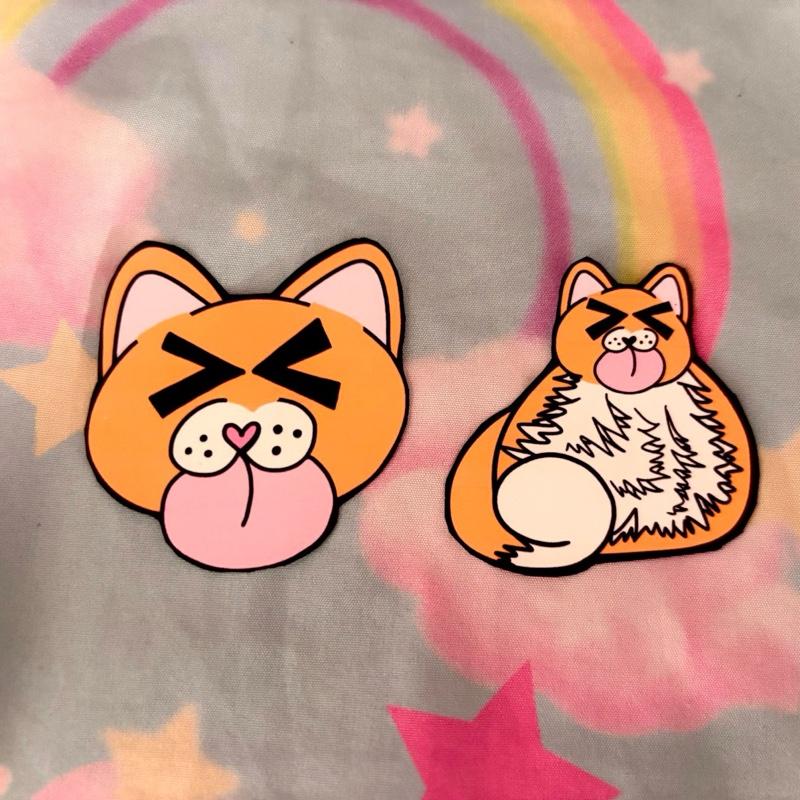 20 Pack Artist Made Rainbow Cats Laminated Waterproof Stickers High Quality Long Lasting Human Made