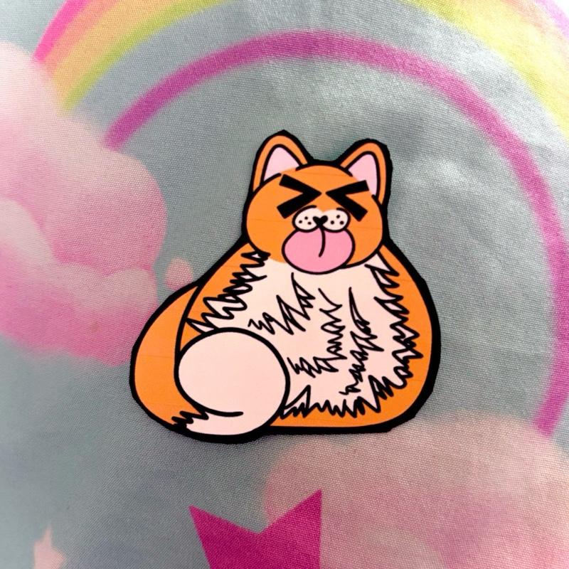 20 Pack Artist Made Rainbow Cats Laminated Waterproof Stickers High Quality Long Lasting Human Made