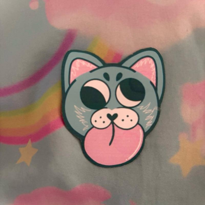 Pack of 6 Artist Made Laminated Waterproof Stickers High Quality Human Made Long Lasting Stickers - Pack of 6